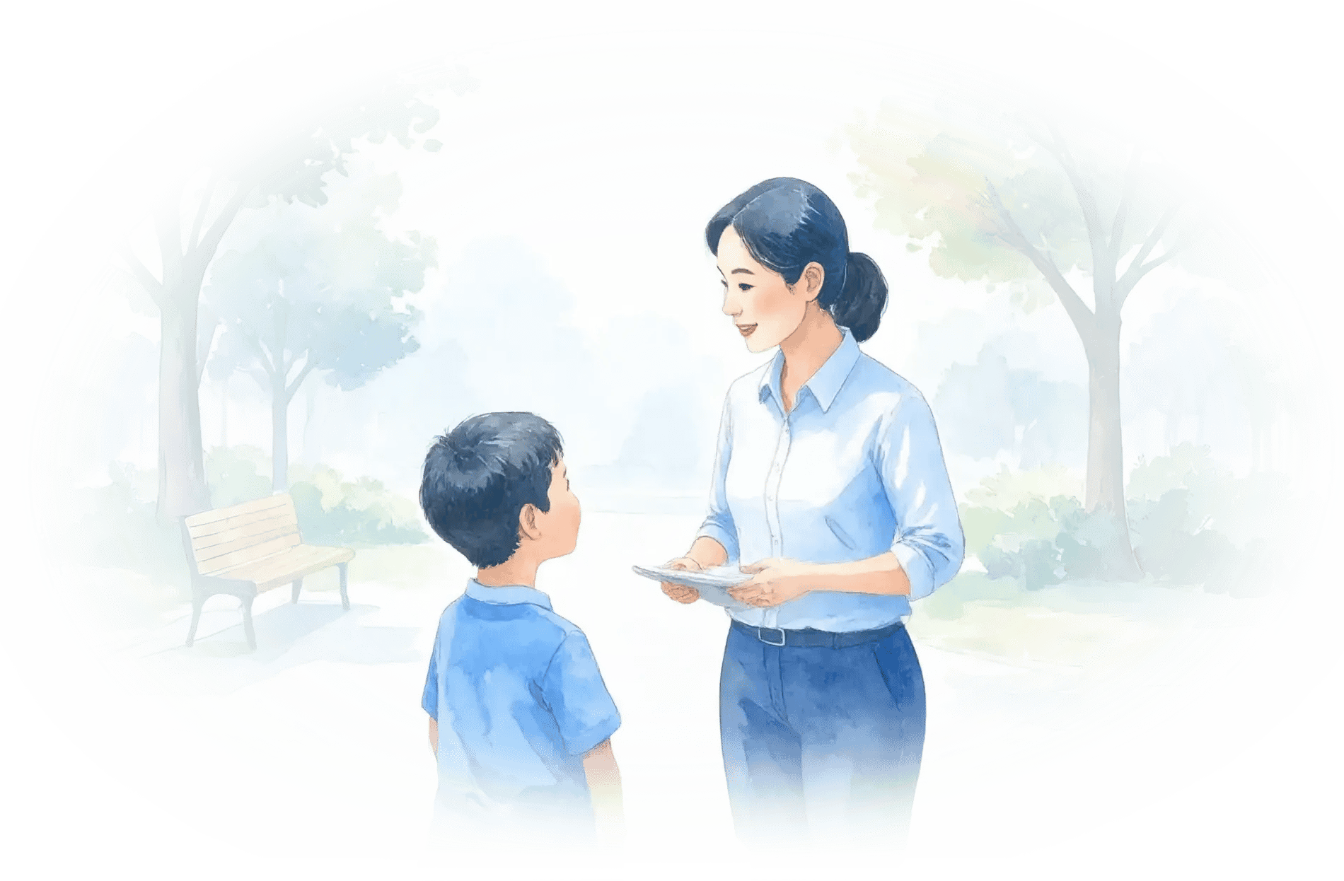 case-worker-child-park