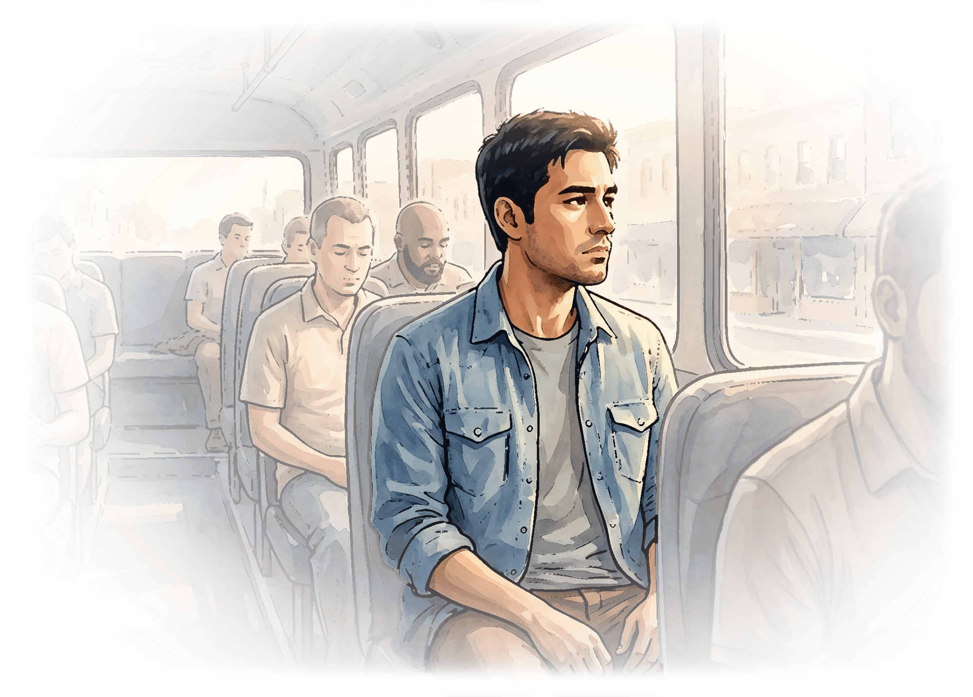 man-prison-bus