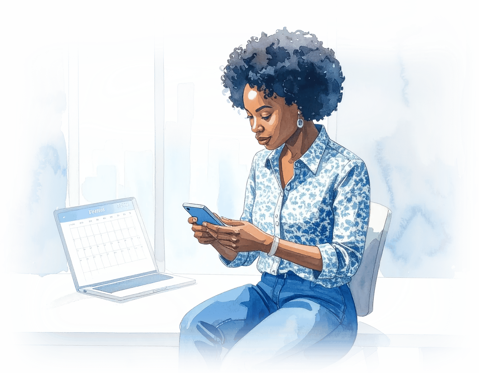 person-reviewing-calendar-on-phone